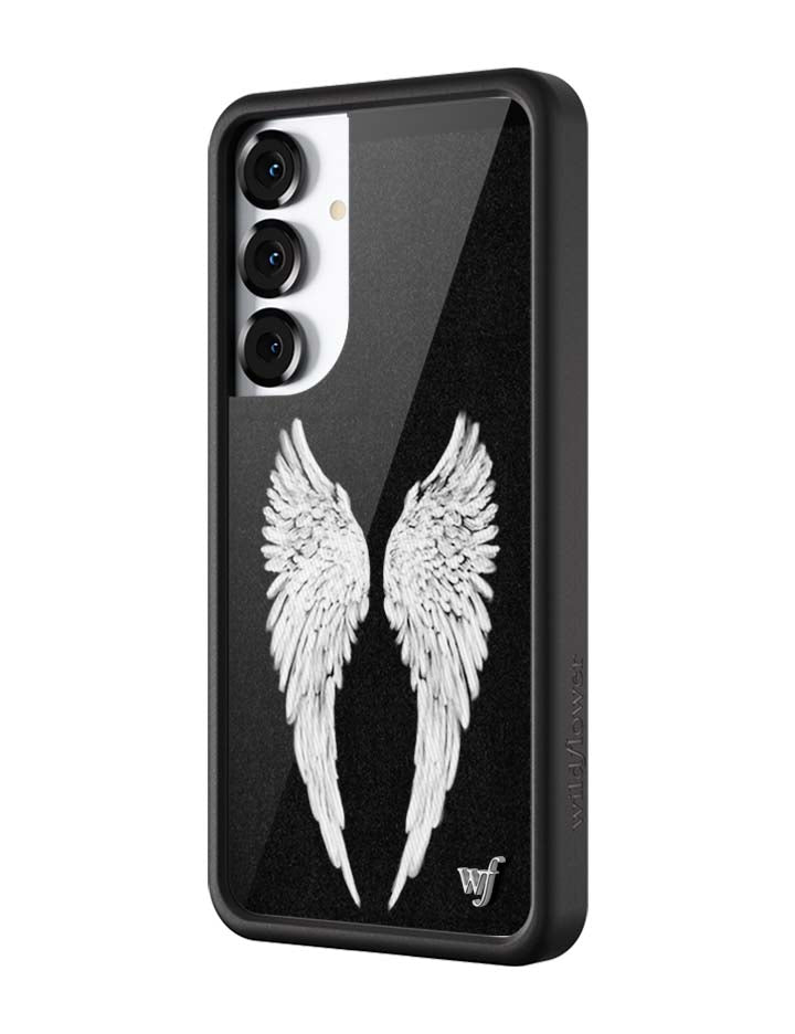 Wildflower Cases Angel Baby | Black Samsung Galaxy Case — alternative angle