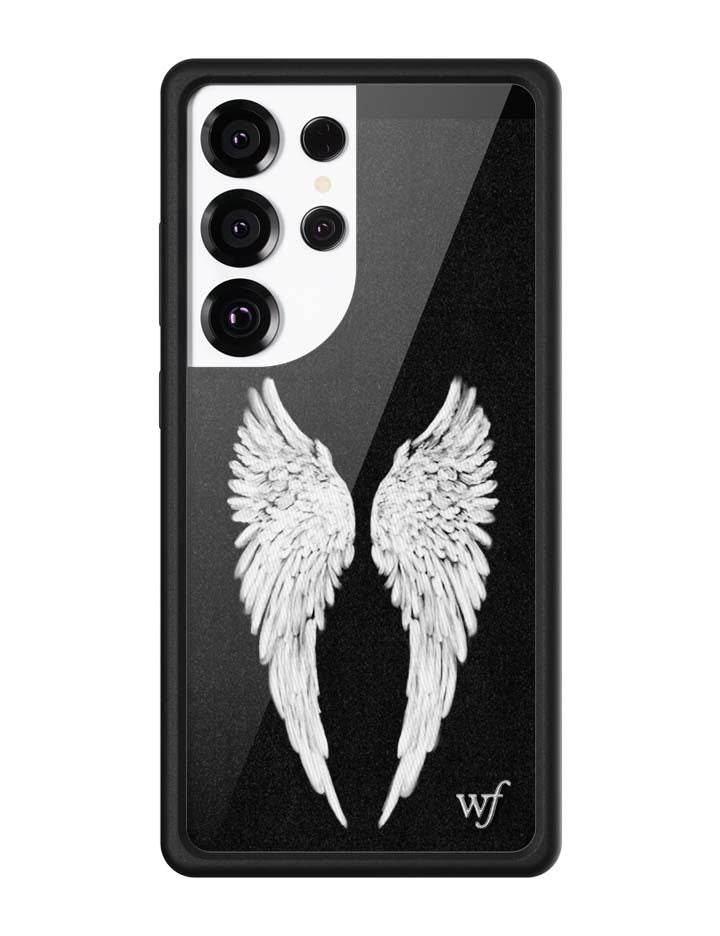 Wildflower Cases Angel Baby | Black Samsung Galaxy Case — main product shot