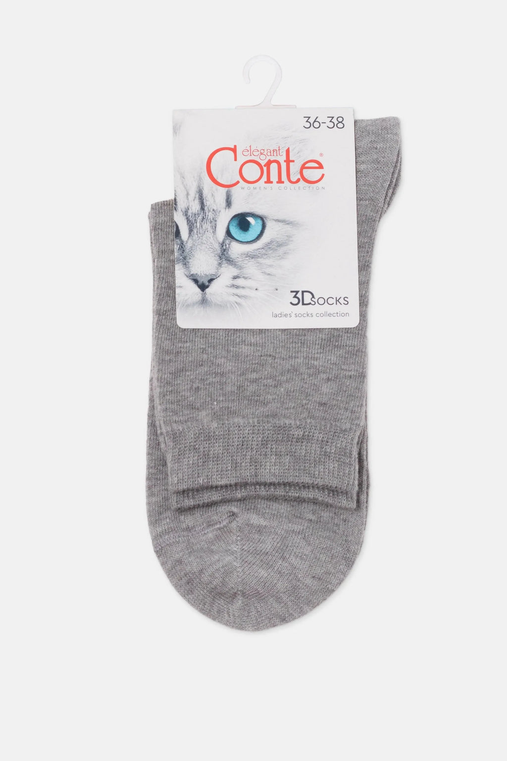 TheRanok.com Conte Cotton Women's Classic 3Dsocks — fabric or material detail