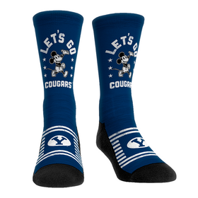 Rock 'Em Socks BYU Cougars - Disney  - Let's Go!