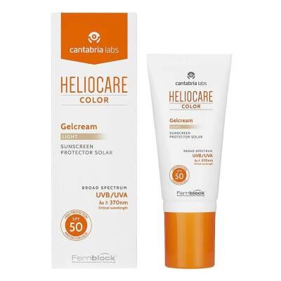 Heliocare Color Gel Cream Light SPF 50 - High Protection | 50 ml