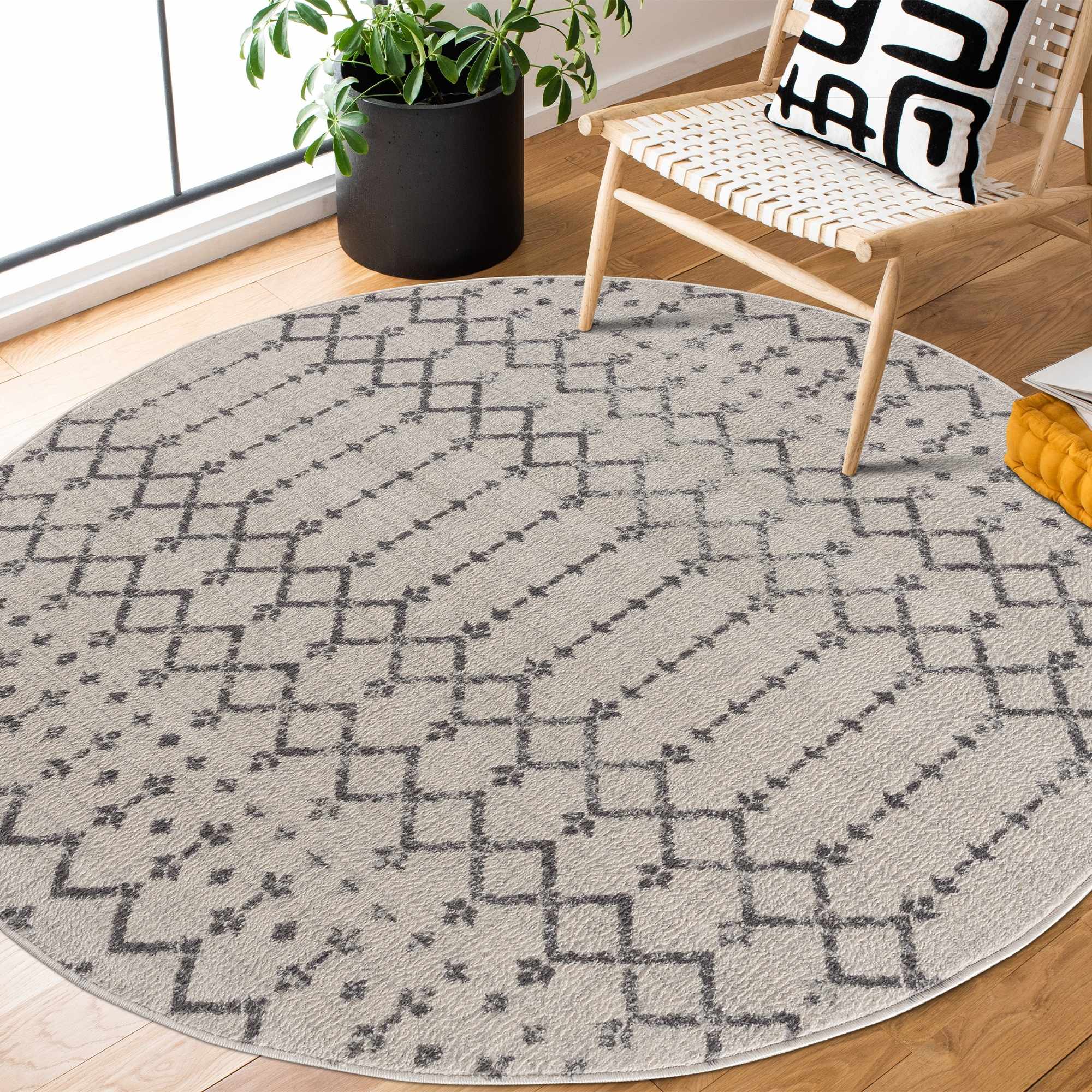 Tigri Aztec 2310 Ivory Rug - Clearance – Boutique Rugs, view 4