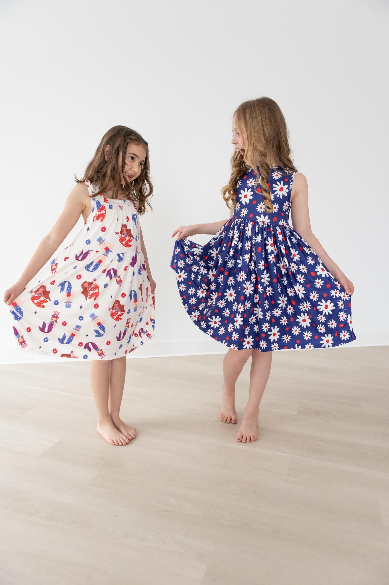 Mila & Rose ® Baby You're a Firework Tank Twirl Dress — side view