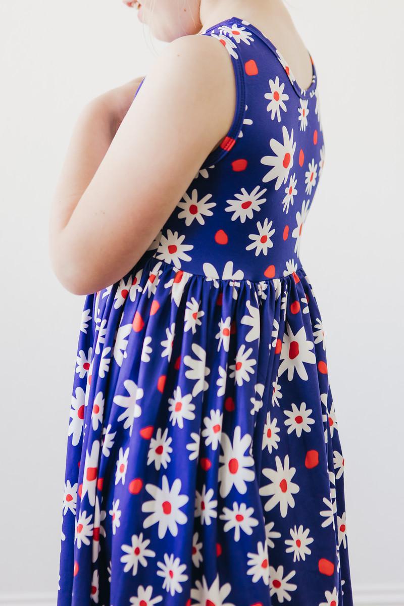 Mila & Rose ® Baby You're a Firework Tank Twirl Dress — in-use photo