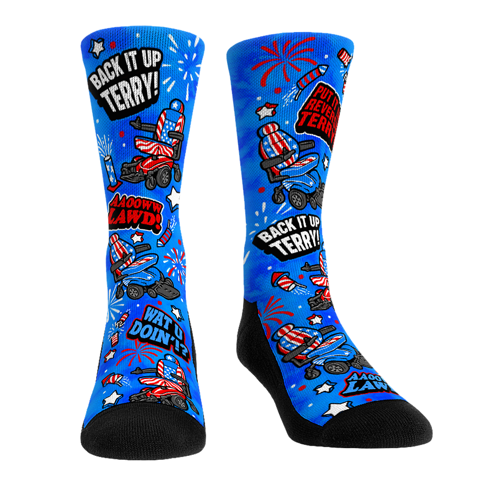 Rock 'Em Socks Rock 'Em Socks Back It Up Terry! — main product shot