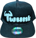 Twunk Snapback Flat Bill Hat — Hustle City Clothing queer streetwear