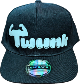 Twunk Snapback Flat Bill Hat