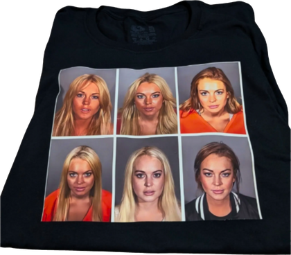 LiLo Mugshot T-shirt — Hustle City Clothing queer streetwear