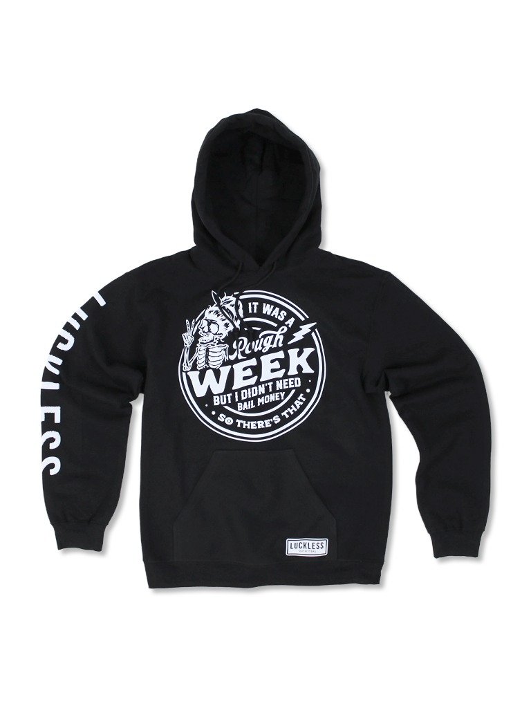 Luckless Outfitters Bail Money Hoodie — main product shot