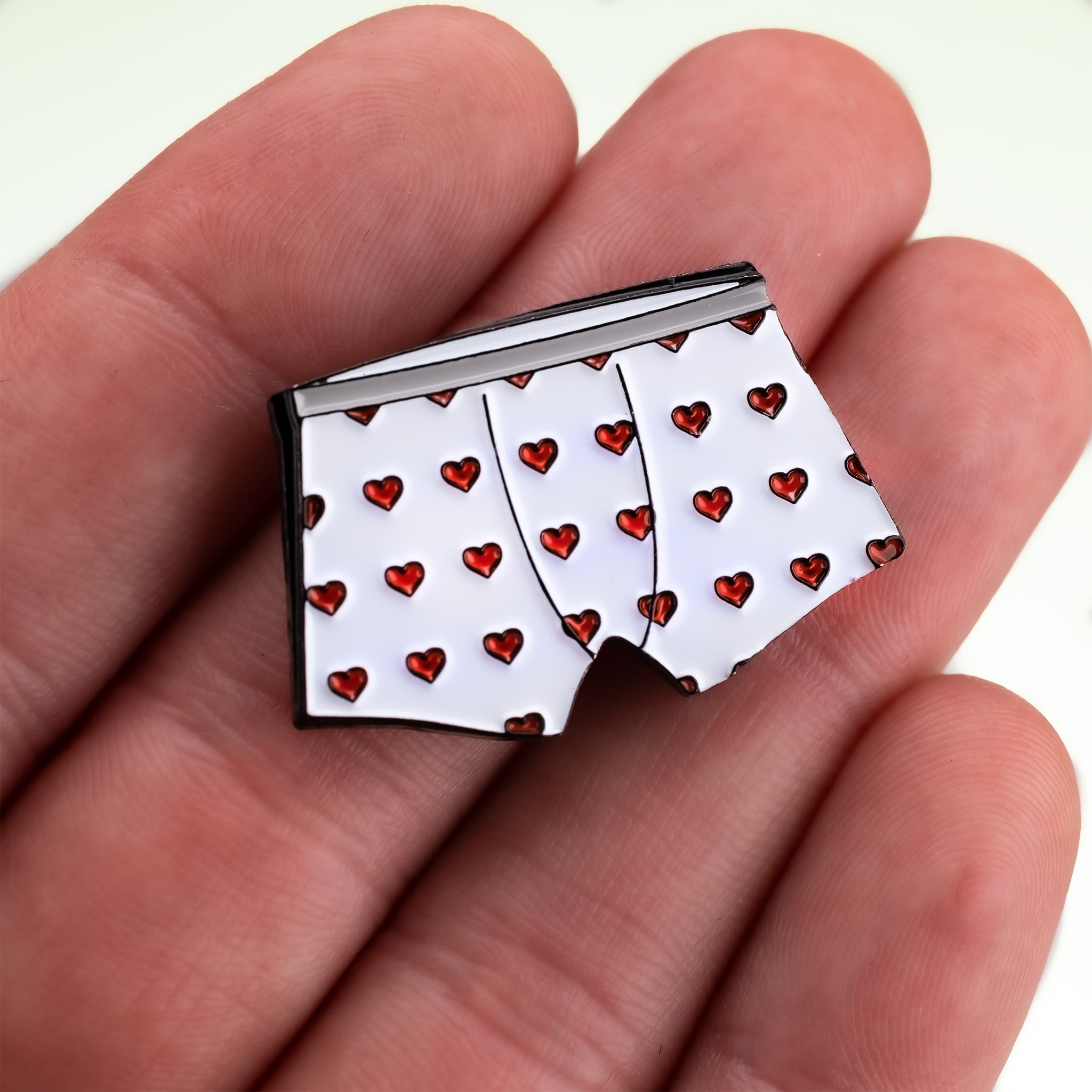 Heart Boxers Ball Marker – Pins and Aces, view 4