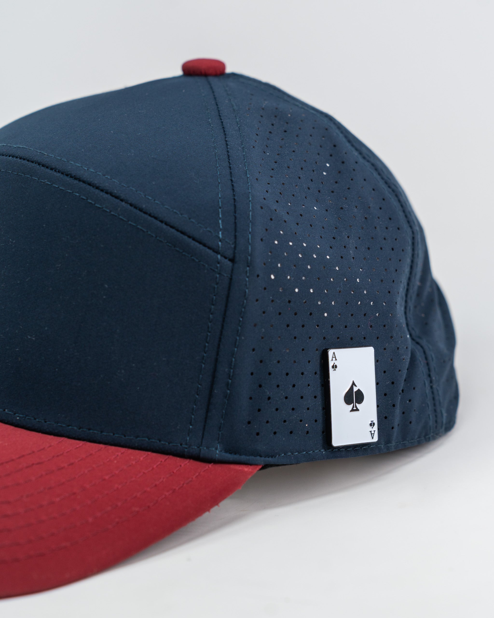 Pins and Aces Tradesman Hat - Patriot — back view