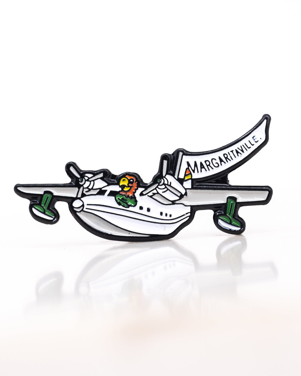 Pins and Aces Margaritaville Hemisphere Dancer Ball Marker — side view