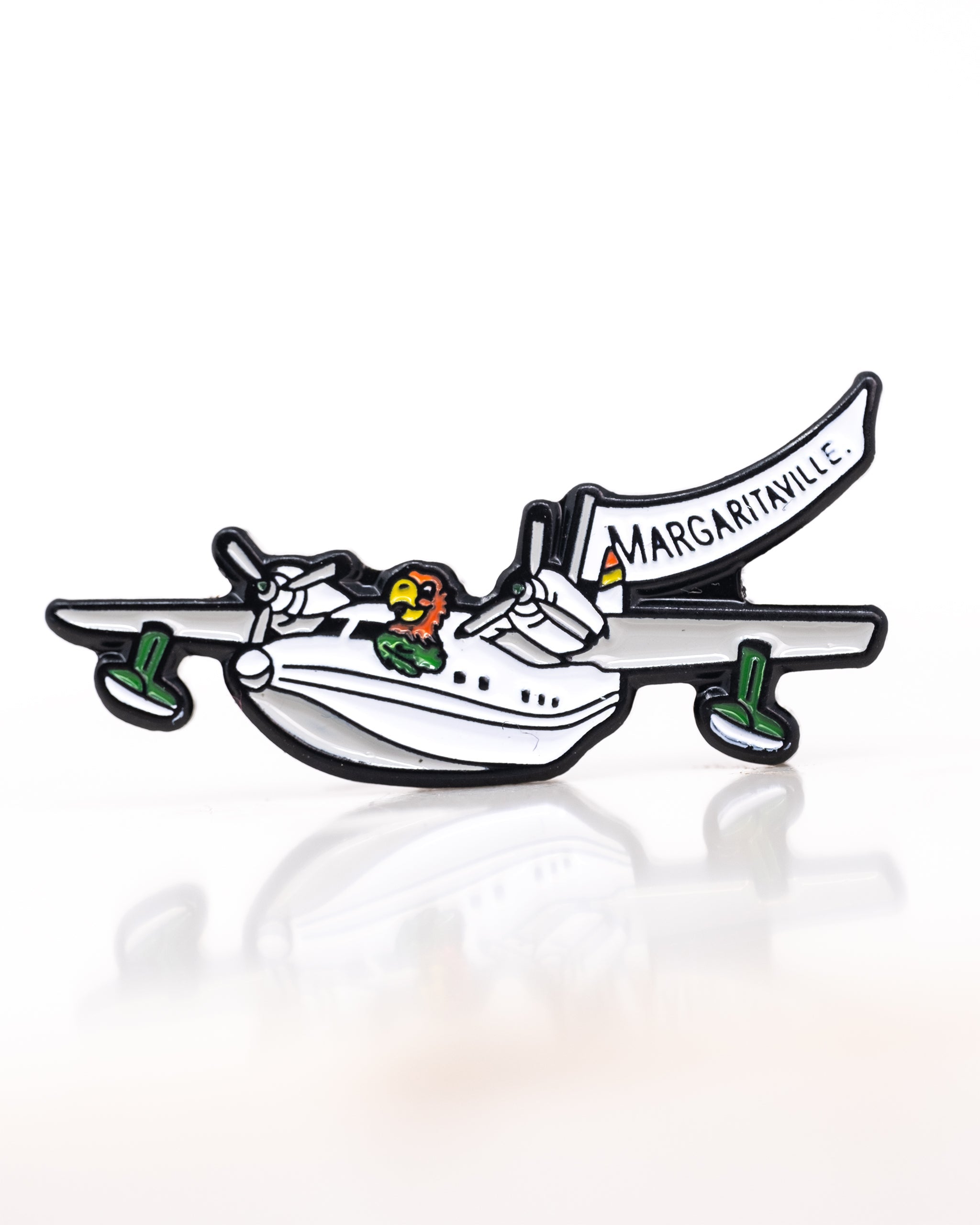 Pins and Aces Margaritaville Hemisphere Dancer Ball Marker — side view
