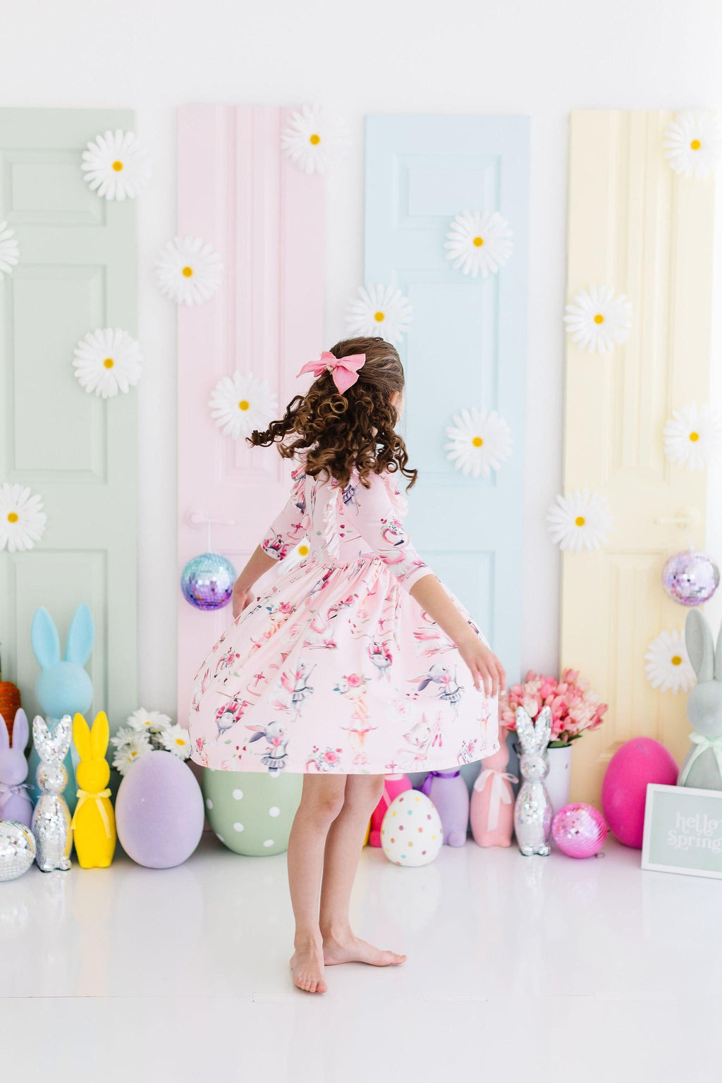 Mila & Rose ® SALE Ballet Beauties Ruffle Twirl Dress — side view