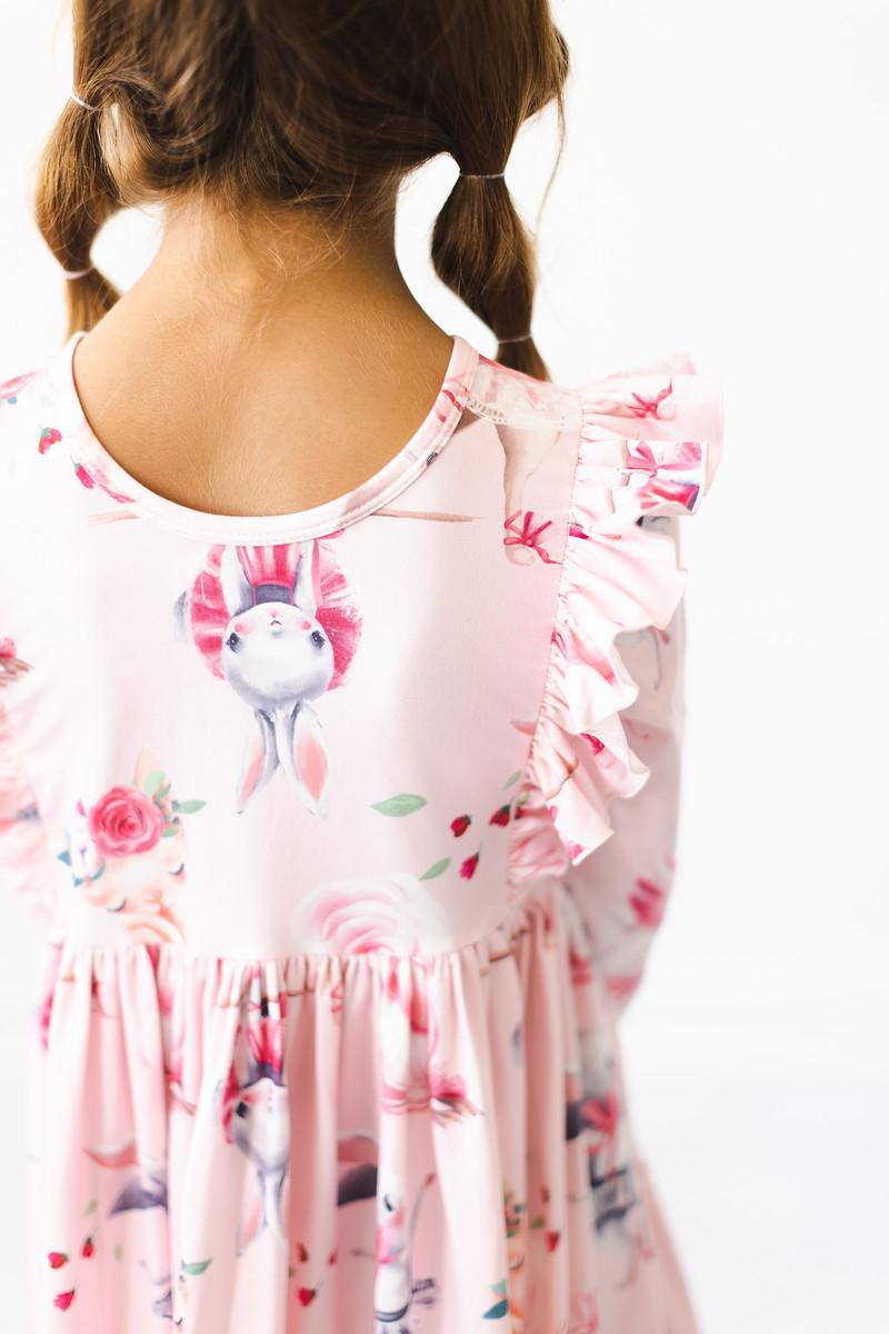Mila & Rose ® SALE Ballet Beauties Ruffle Twirl Dress — alternative angle