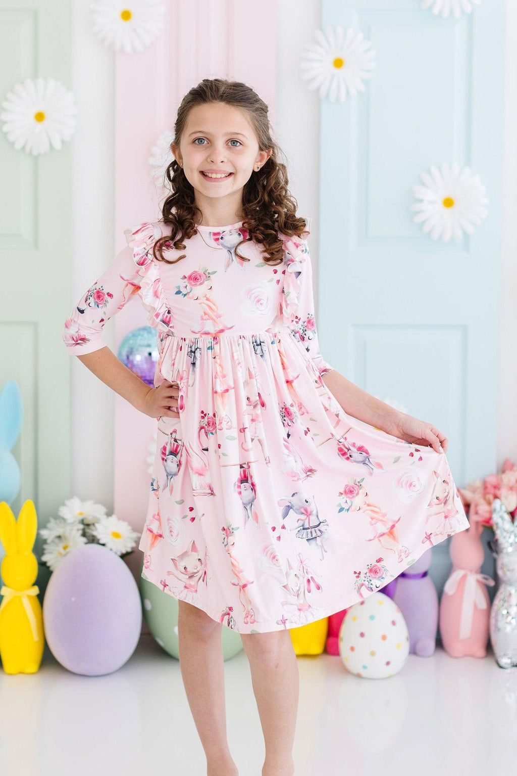 Mila & Rose ® SALE Ballet Beauties Ruffle Twirl Dress — main product shot