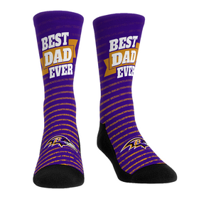 Rock 'Em Socks Baltimore Ravens - Best Dad Ever