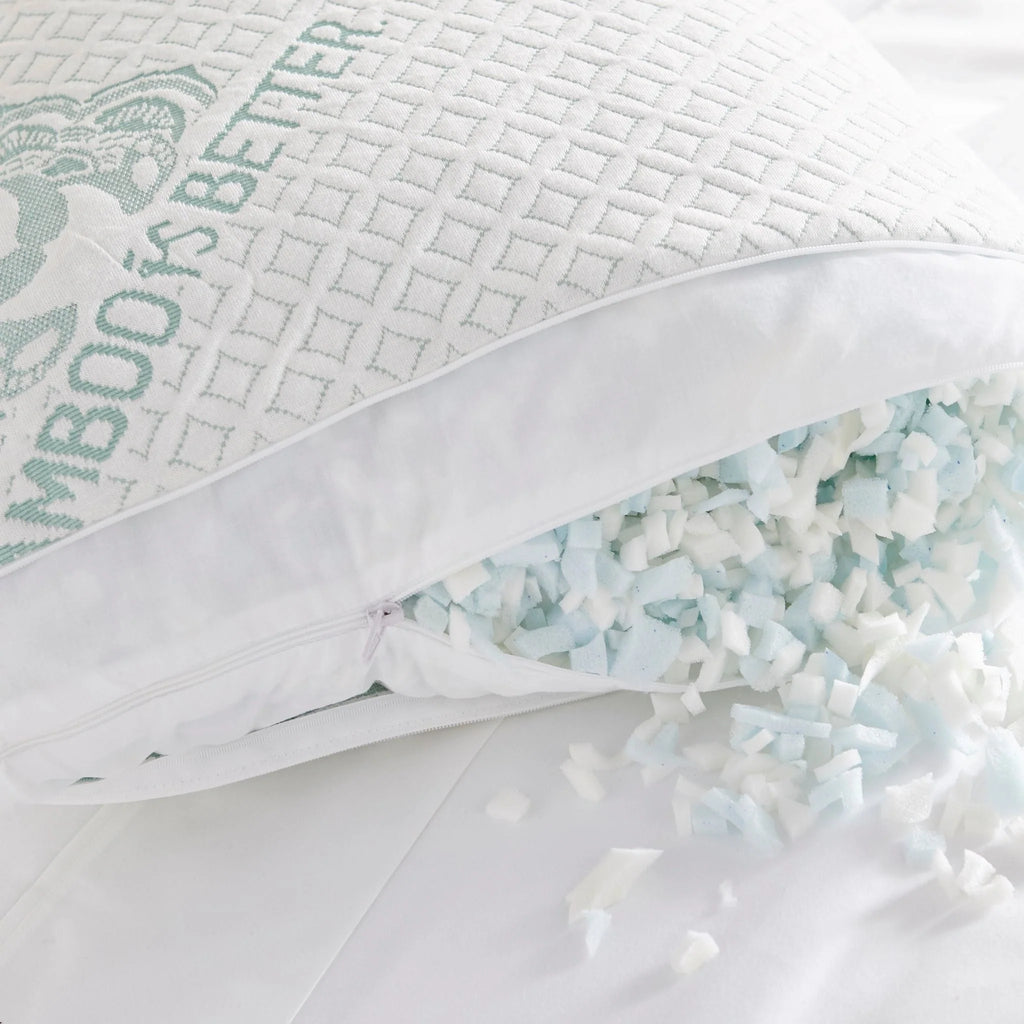 Adjustable Bamboo Cooling Pillow | Bed Pillows – Bamboo is Better, view 2