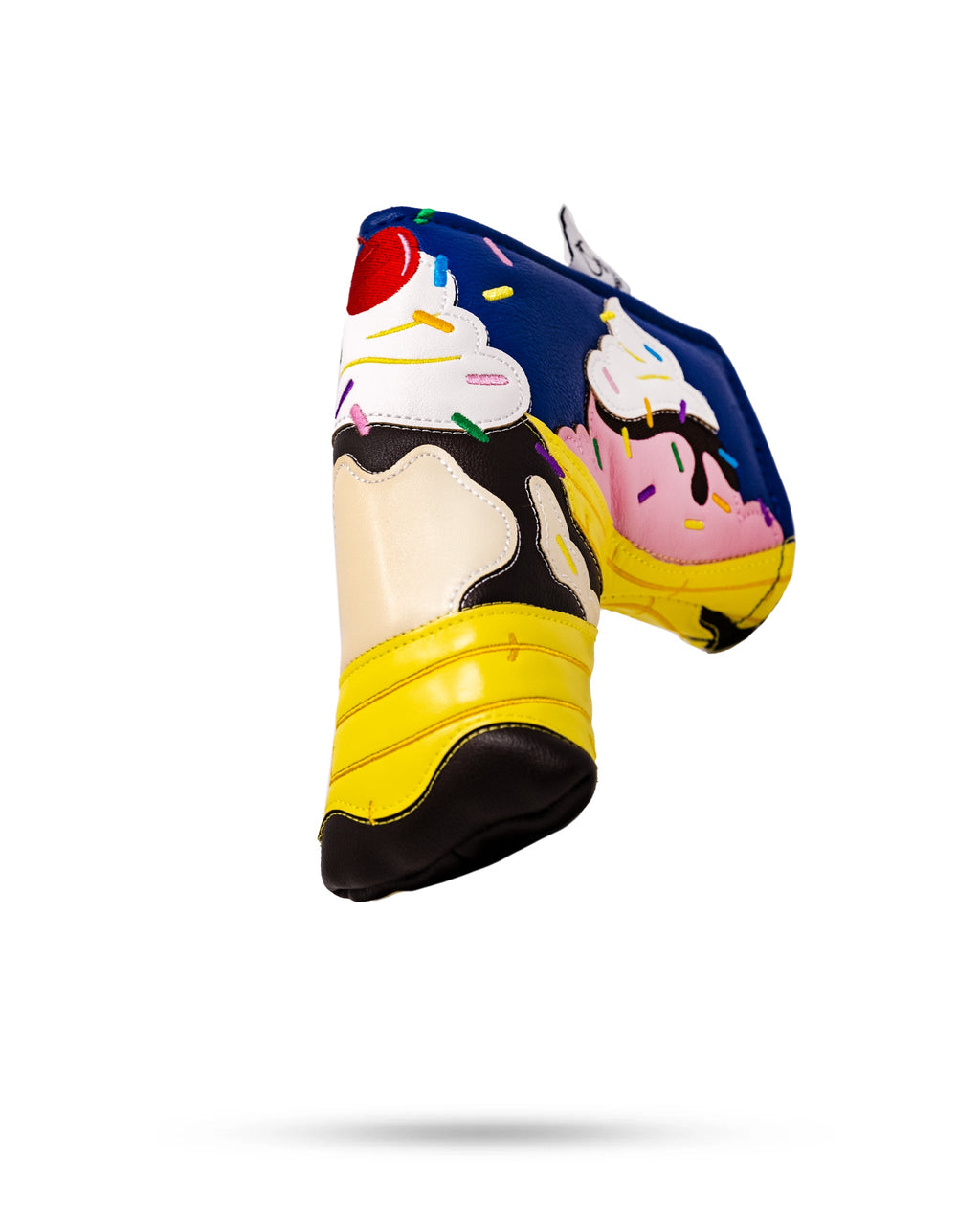Pins and Aces Banana Split - Blade Putter Cover — back view