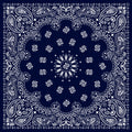 American Duke Apparel Company Bandana - Classic Navy — main product shot