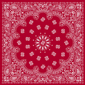American Duke Apparel Company Bandana - Classic Red