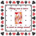 American Duke Apparel Company Bandana - Queen of Hearts — main product shot