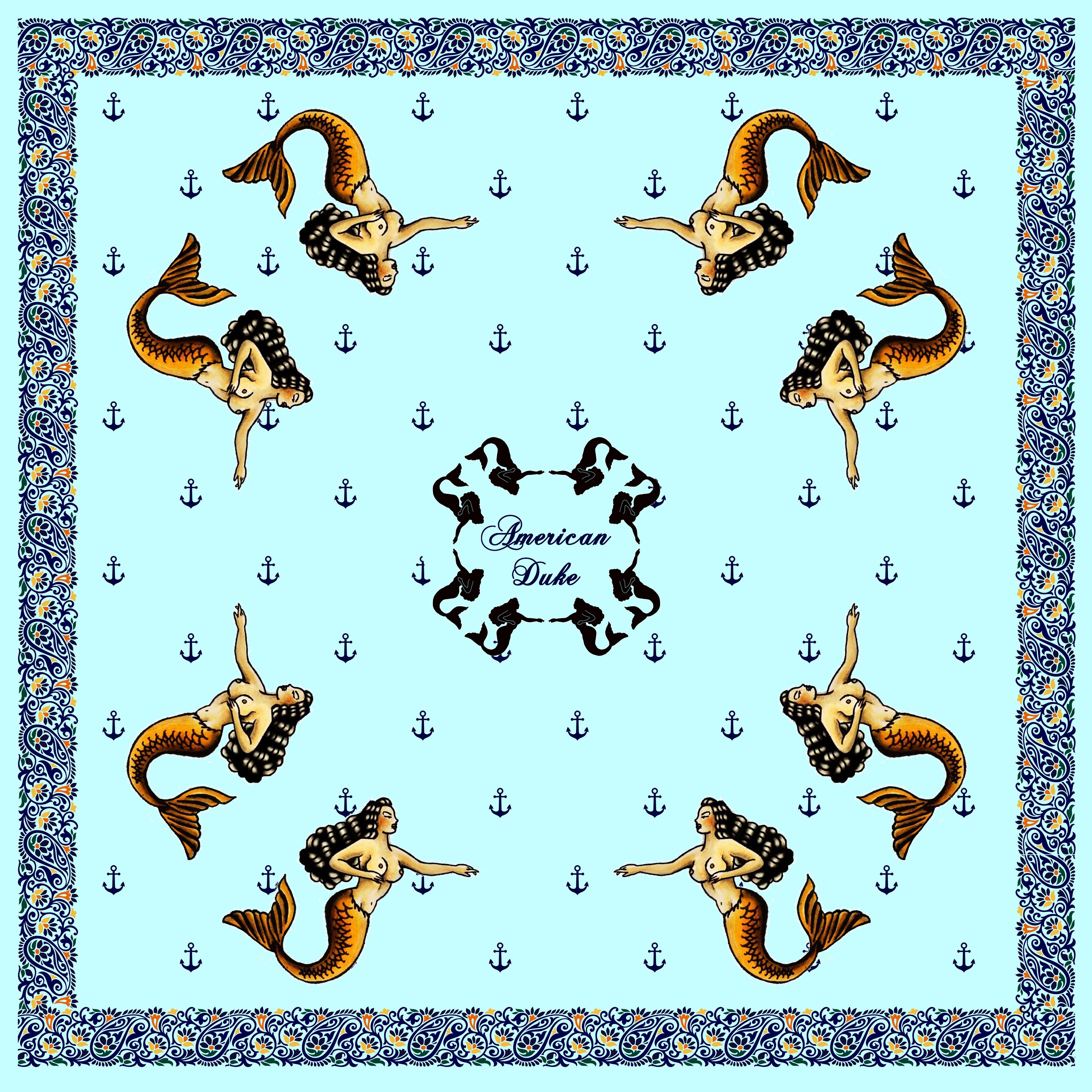 American Duke Apparel Company Bandana - Sirens — main product shot
