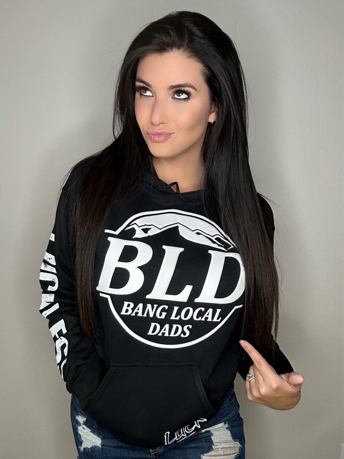 Bang Local Dads Hoodie — view 3