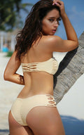 Forever Young Swimwear Forever Young Swimwear Banzai Beach Strappy Bikini Bottom — main product shot