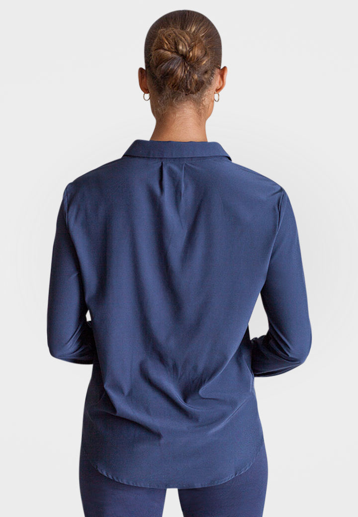 Barcelona Shirt - Navy – Buki, view 5
