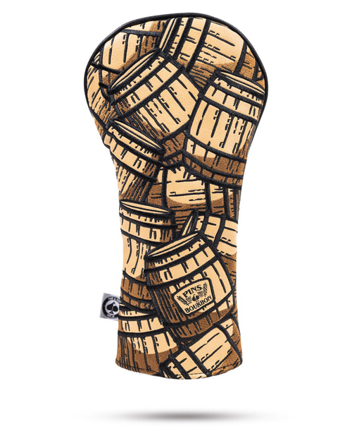 Bourbon Barrel Driver Cover – Pins and Aces