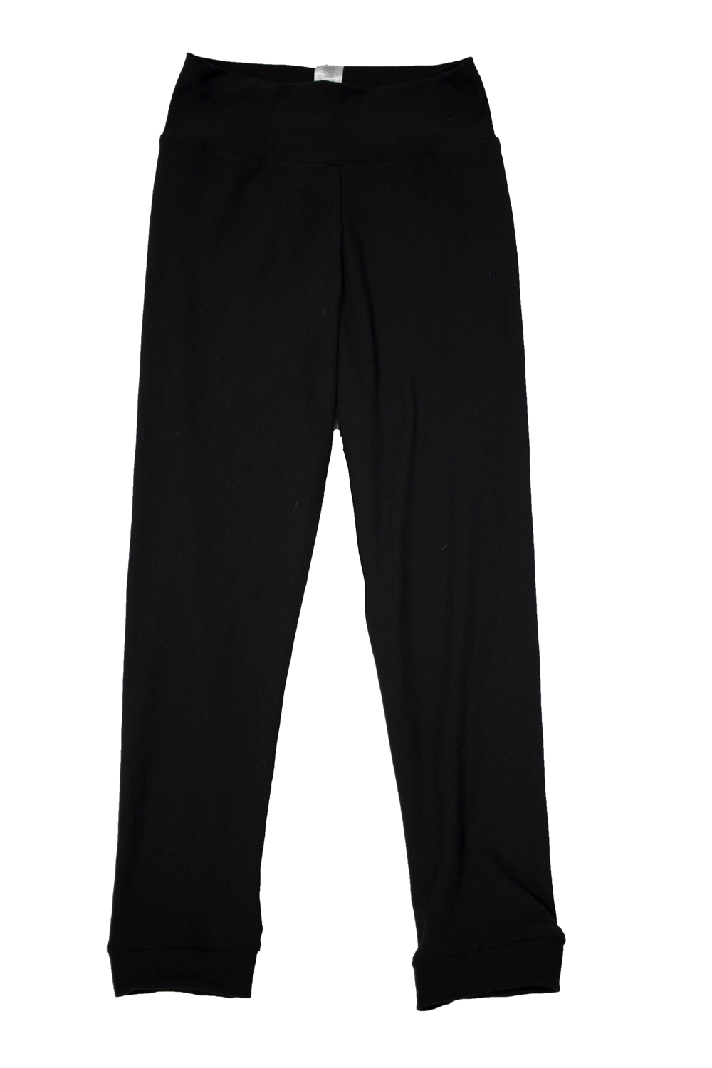 bumblitostore Bamboo Leggings in Black — detail close-up