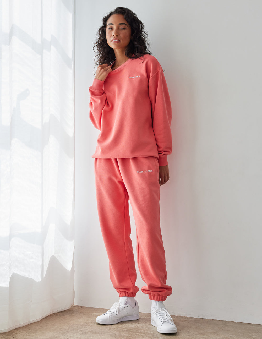 Elevated Faith Basics Canyon Unisex Crewneck — main product shot