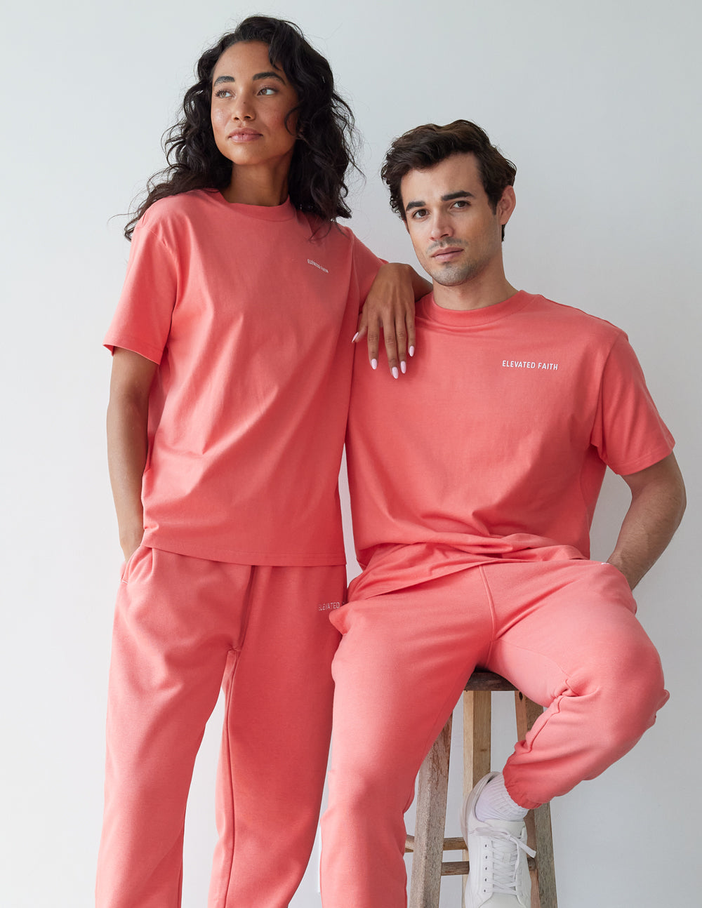 Elevated Faith Basics Canyon Unisex Tee — main product shot