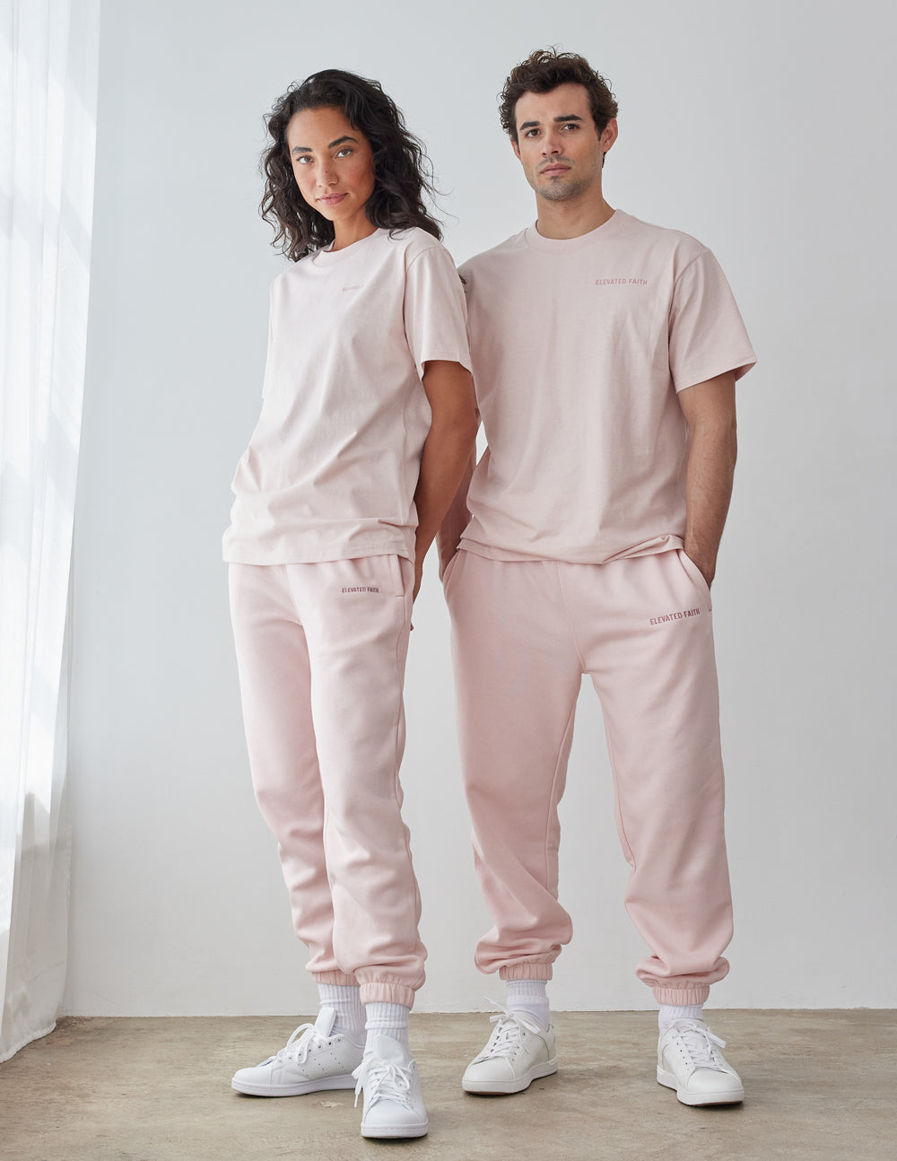Elevated Faith Basics Lotus Unisex Tee — main product shot