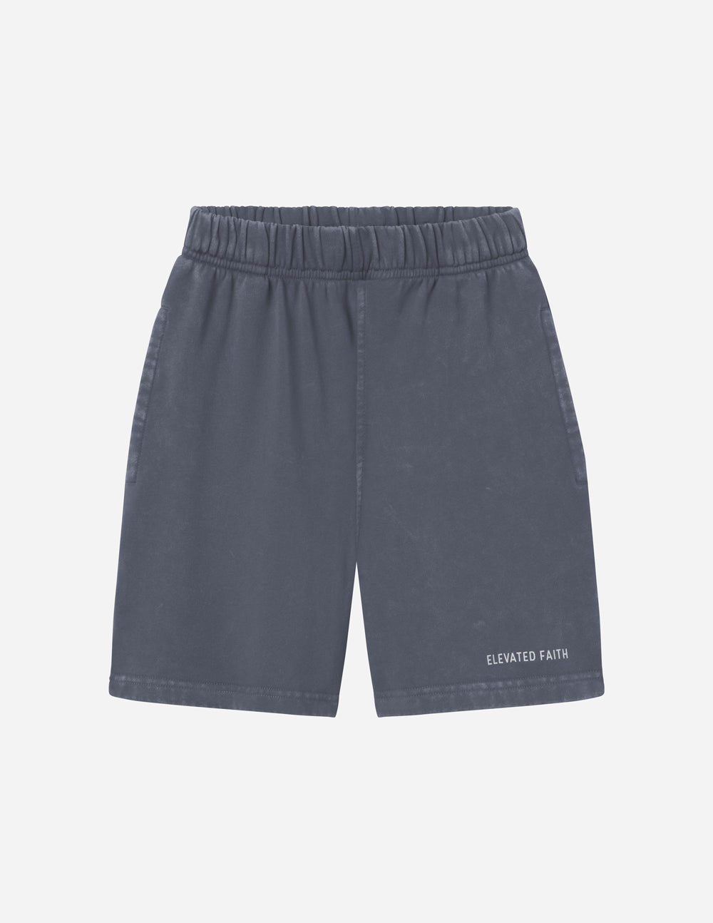 Elevated Faith Basics Smoke Grey Women's Short — alternative angle
