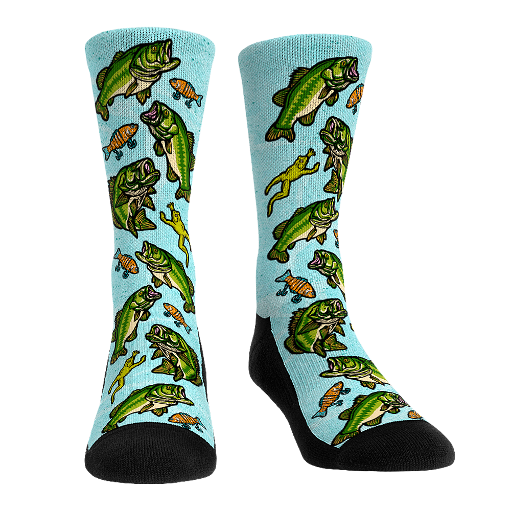 Rock 'Em Socks Rock 'Em Socks Bass All-Over — main product shot