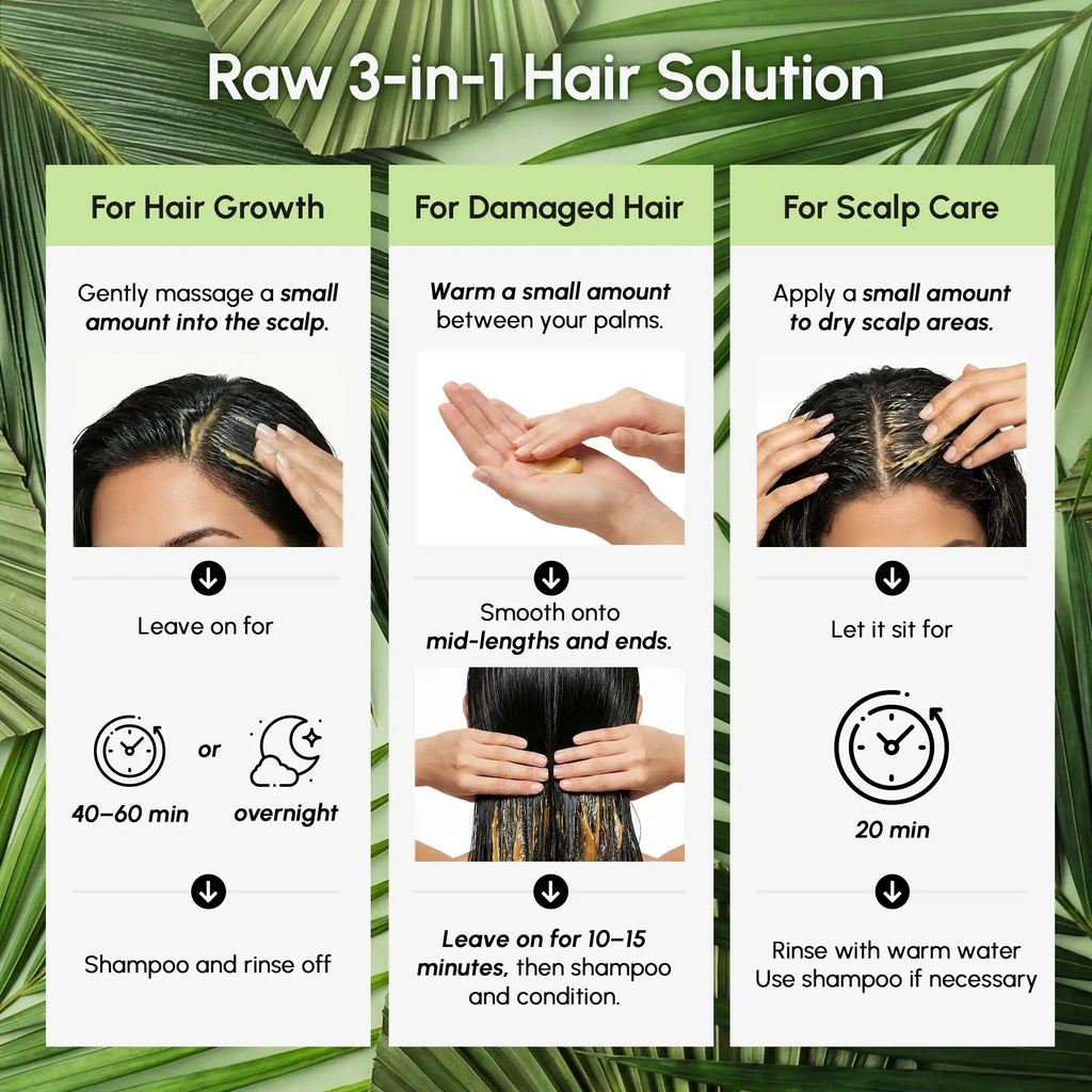 Maree Pure Batana Hair Growth Paste — side view