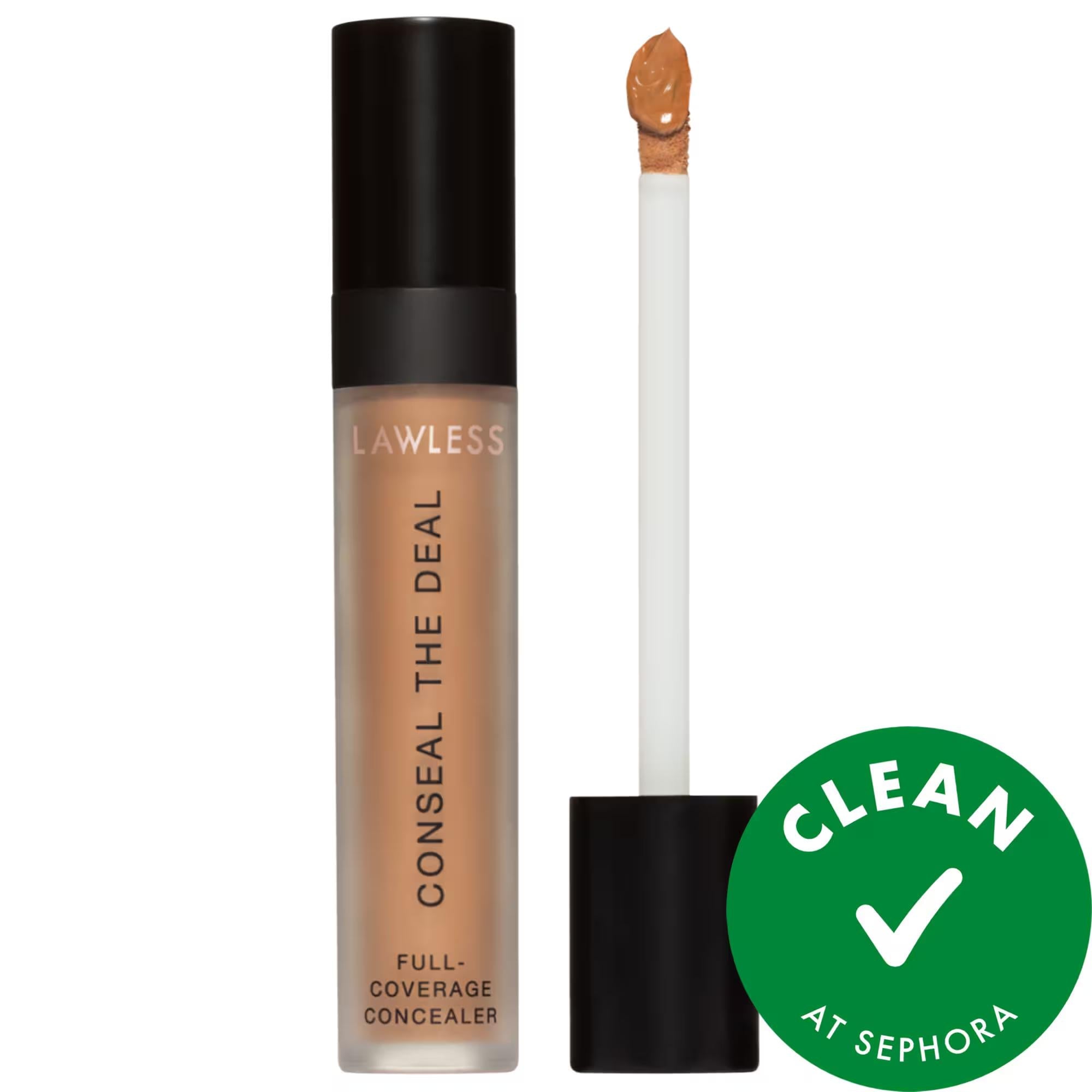 Conceal the Deal: Lightweight Vegan Concealer - Full Coverage, Long-Wearing, Brightening & Blurring - Blemish & Dark Circle Coverage