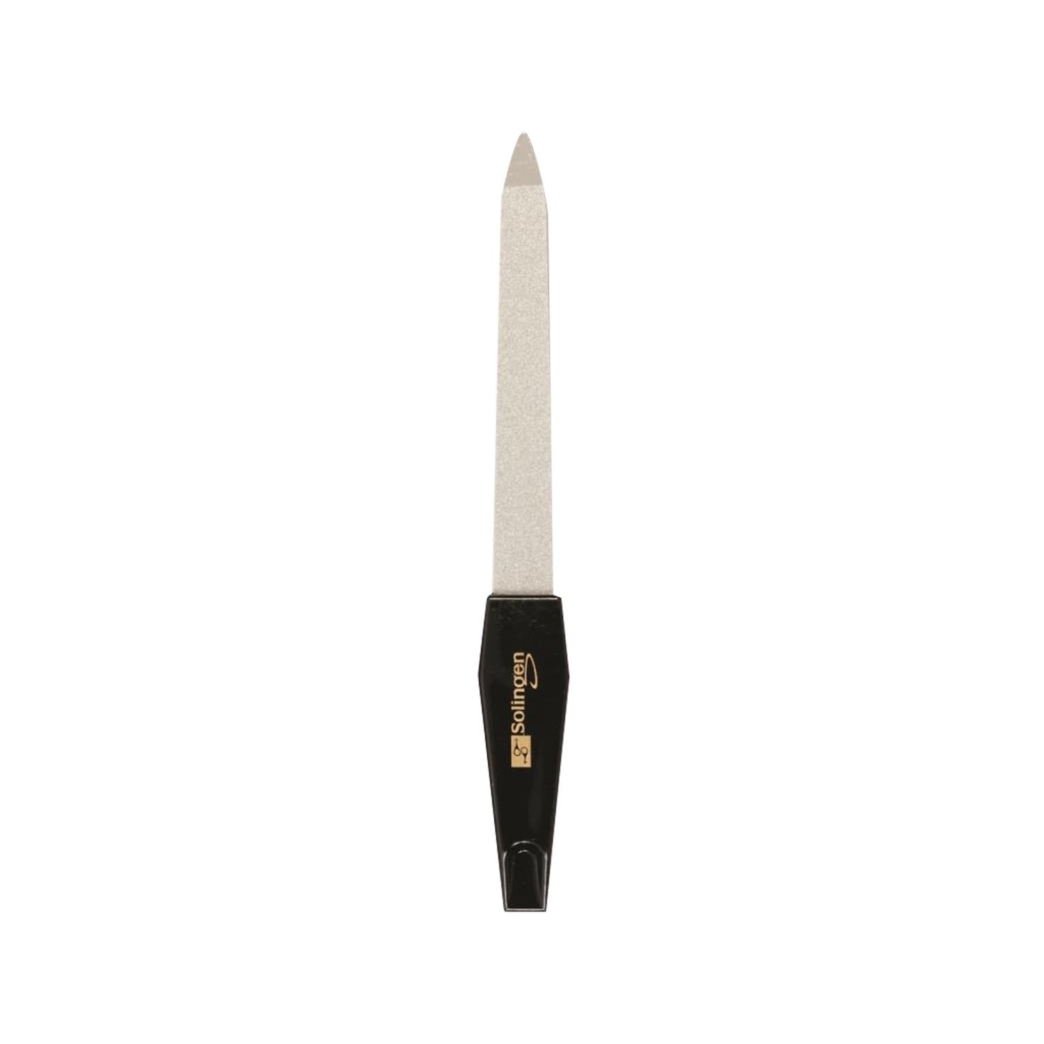 Solingen Nail File - Premium Nail Care Tool for Manicure and Pedicure - High-Quality Nail Shaping and Smoothing