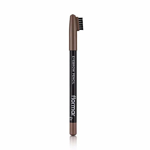 Flormar Natural Eyebrow Pencil: Define & Shape Brows with Flormar Brow Definer, Easy Application, Brush Included