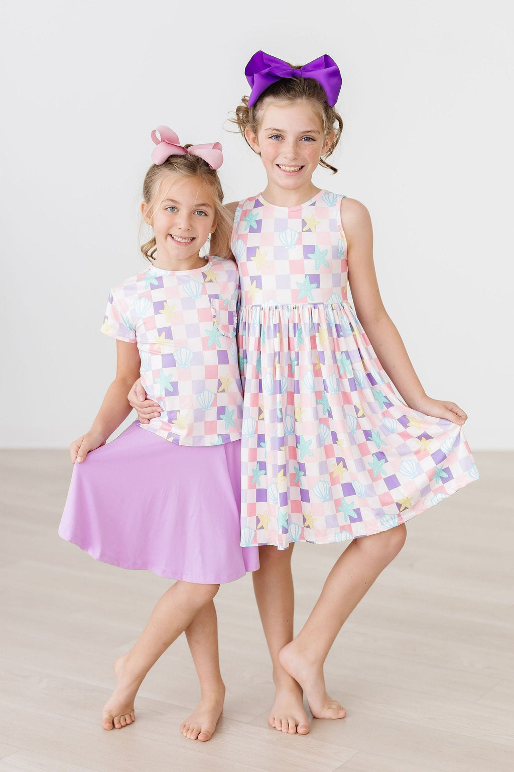 Mila & Rose ® Beach Days Ruffle Pocket Tee — alternative angle