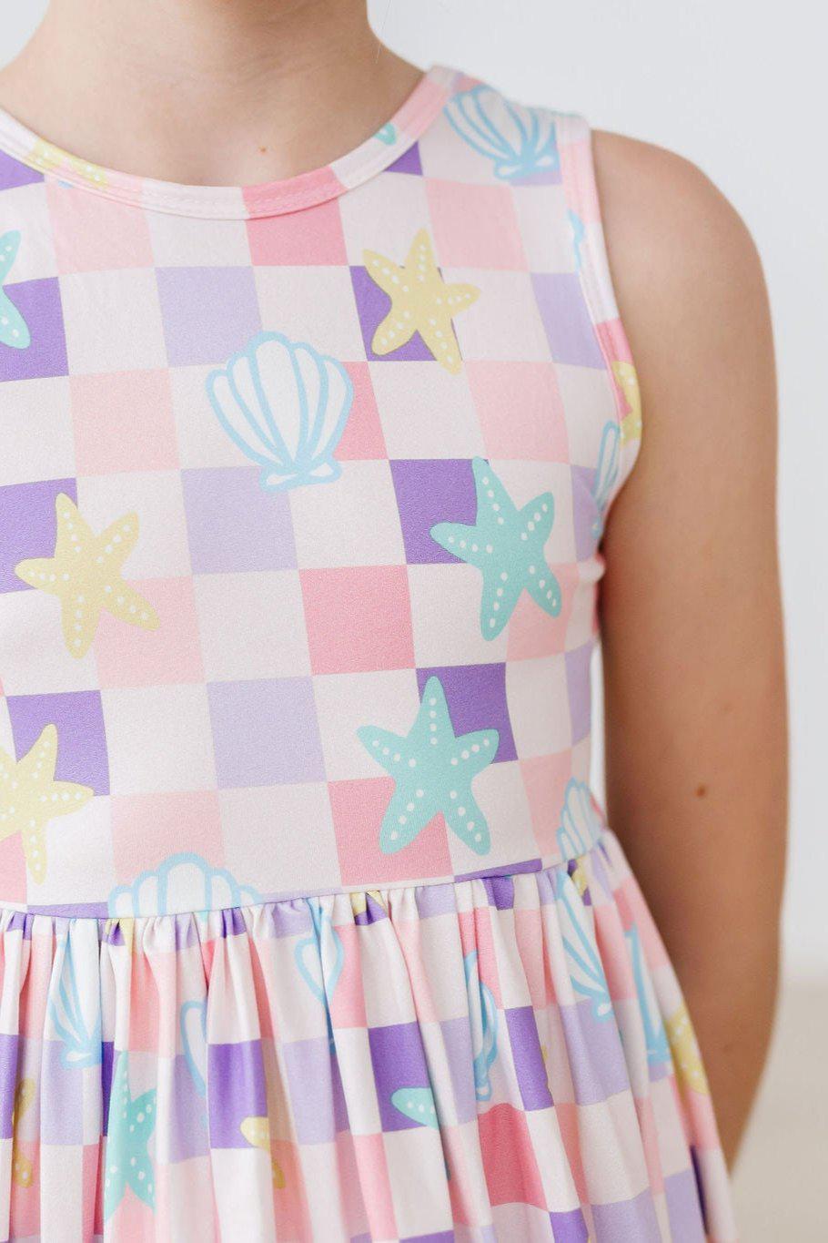 Mila & Rose ® Beach Days Tank Twirl Dress — side view