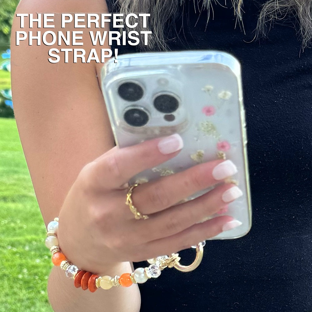 SaveTheGirls Clip & Go Beaded Wristlet Beaded Assortment — detail close-up