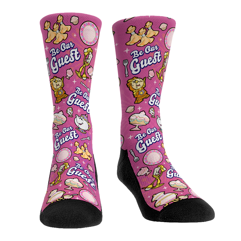 Rock 'Em Socks Rock 'Em Socks Beauty and the Beast - Be Our Guest — main product shot
