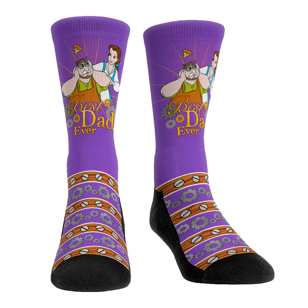 Rock 'Em Socks Rock 'Em Socks Beauty and the Beast - Best Dad Ever — main product shot