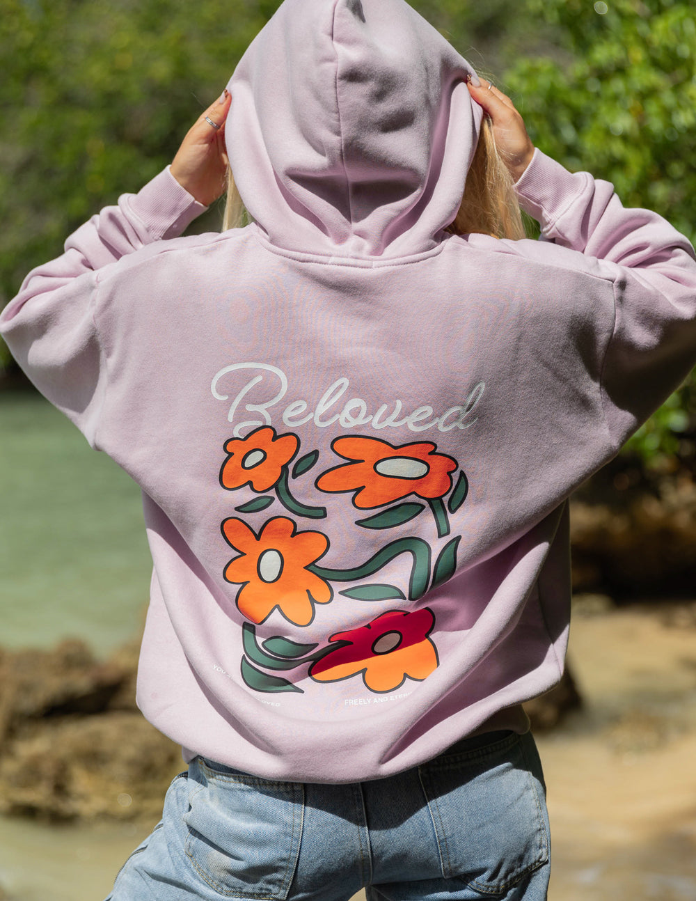 Elevated Faith Beloved Unisex Hoodie — hoodie category context