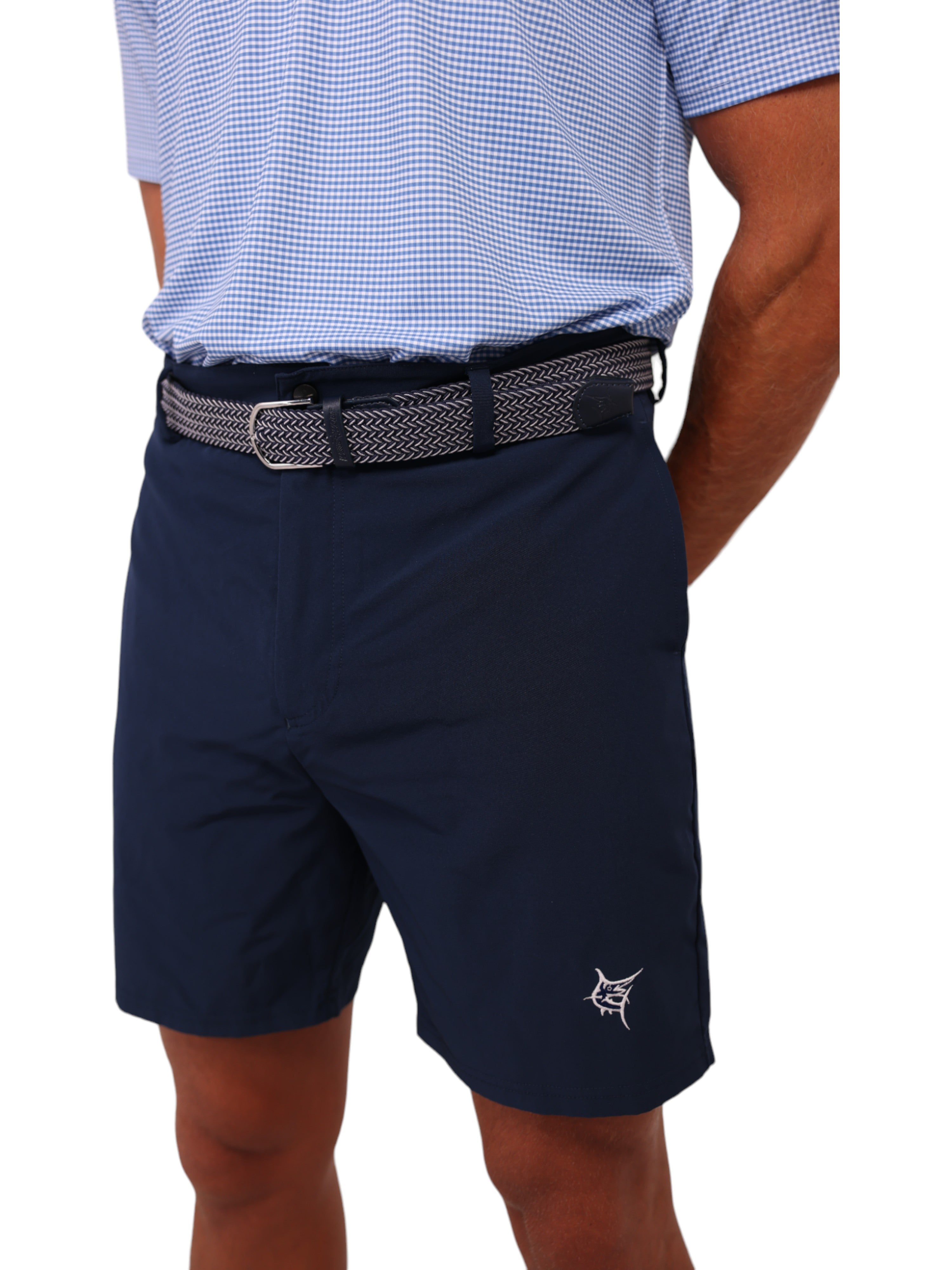 White Water Life Waterline Braided Belt — lifestyle worn / used context