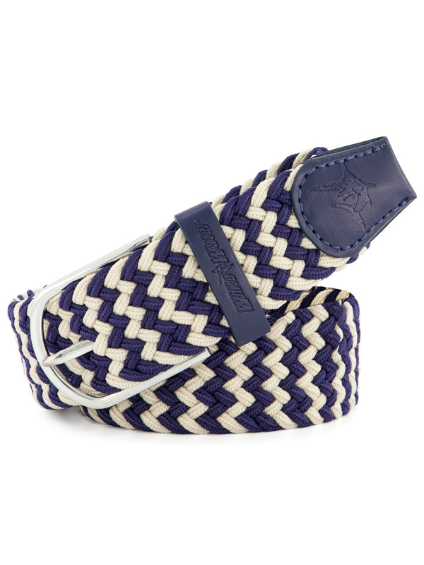 White Water Life Waterline Braided Belt — construction detail