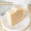 Pretty farm girl Milk + Honey Fragrance Free Handmade Tallow and Goat Milk Soap Bar — main product shot
